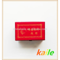 Marfil mahjong de viaje en caja de PVC